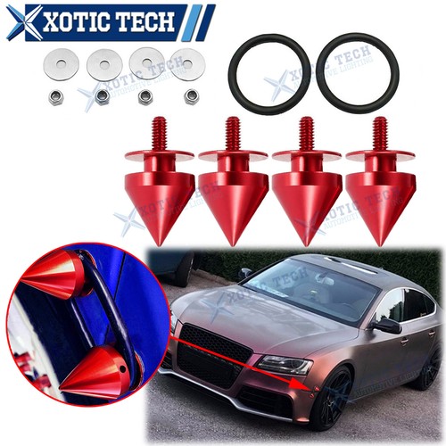 Spike style chrome red quick - chrome,