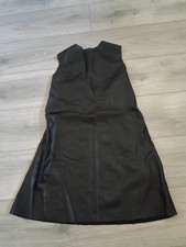 Zara Black Faux Leather