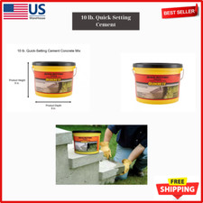 10 lb. Quick-Setting Concrete