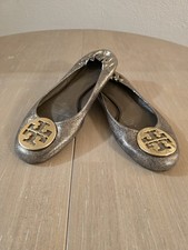 Tory Birch Gold Metallic Flats