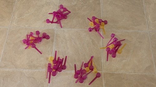 60pcs plastic measuring - plastic,
