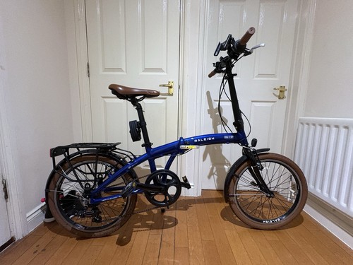 Raleigh folding bike - raleigh,