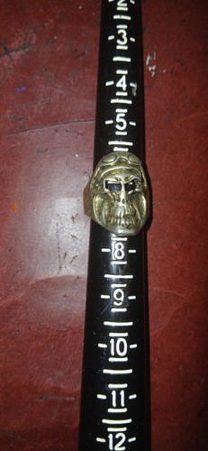 Haunted antique skull ring - haunted,