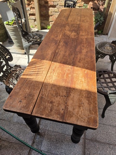 Long narrow plank pine - long,
