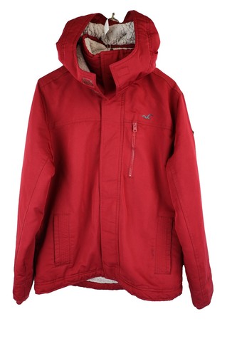 Hollister red softshell jacket - hollister,