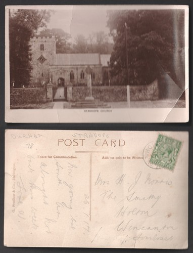 1917 kgv stanhope cancel - 1917,