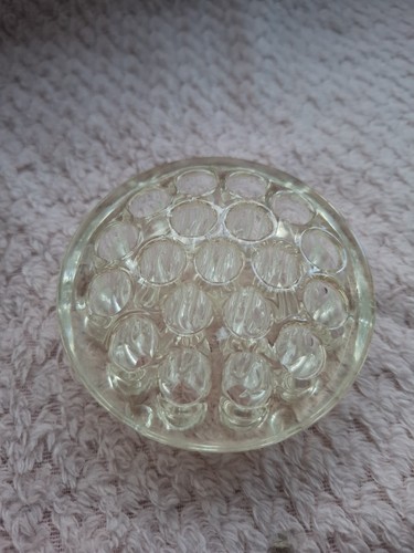 Old vintage clear glass - old,