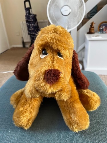 Brown dog happy - dog, horse