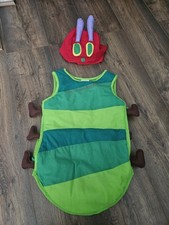 The Very Hungry Caterpillar Fancy Dress Costume 3-5 Years Tabard Hat