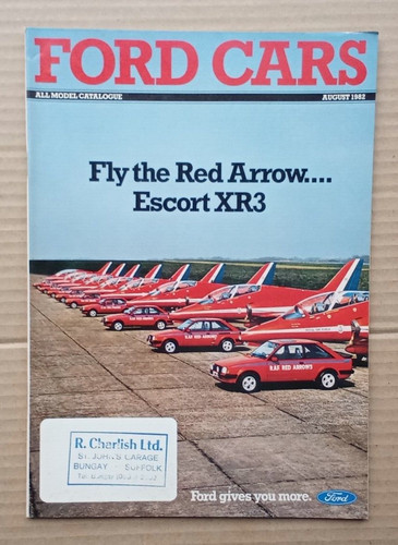 Ford august 1982 brochure - august,