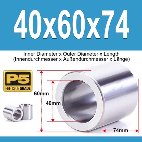 Bearing steel sleeve - steel, bushing