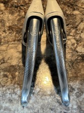 Vintage Campagnolo C Record Aero & Non Aero Brake Levers & Original White Hoods