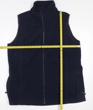 Regatta Men's Blue Fleece Bodywarmer Waistcoat Size L Outdoor Zip Vest