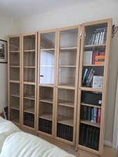 Ikea Oxberg Bookcases with