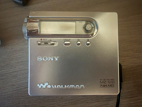 Sony walkman n10 minidisc - sony, mz-n10