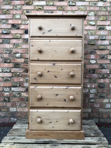 Solid pine tallboy - l(543),