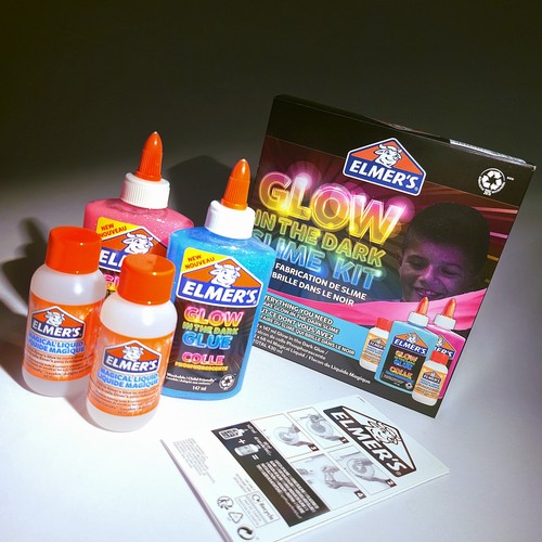 Elmers glow the dark slime - in,