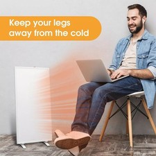 700W Infrared Panel Heater Wall Hung Or Grid Ceiling Mounted & 1.9M Power Cable