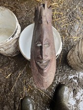 Vintage African Carved Wood