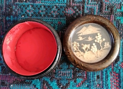 Vintage diorama round small - diorama,