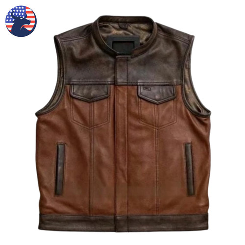 Men vintage real brown - men's,