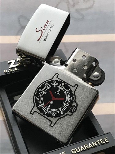 Zippo sinn silver watch - zippo,