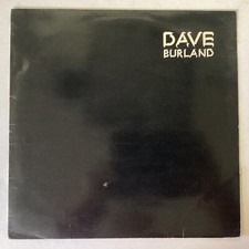 DAVE BURLAND VINYL LP ‘SELF