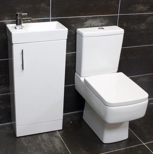 400mm square bathroom vanity - bathroom,
