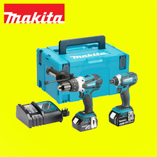 Makita DLX2145TJ 2 Piece Combo Kit LXT 18V c/w 2 5amp Batteries