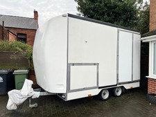 Exhibition Display Box Trailer Event Trade Show Unit / Mobile Stage / Shop