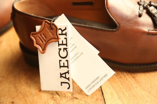 Jaeger tan brown tasselled - jaeger,