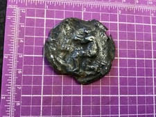 Vintage Pewter Cricket Belt Buckle Decoration/Insignia..Wicket Keeper.