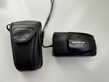 Vintage Olympus MJU-II Compact Film Camera Working w/ 35mm F/2.8 Lens