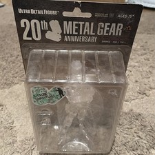 20th Anniversary Metal Gear Solid Snake Figure Stealth Camouflage RARE Konami 