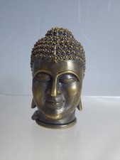 BRASS NOVELTY TEMPLE GOD HEAD