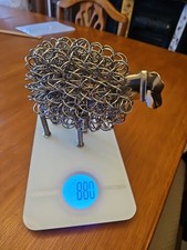 Metal Sheep Made From Twisted