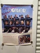 Team connelly signed poster - team,