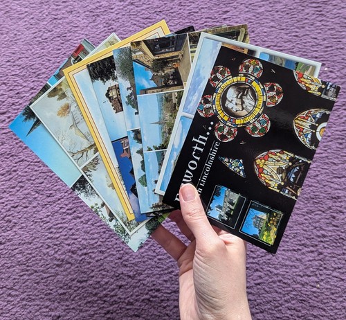 Vintage tourist postcards - vintage,