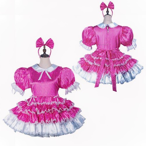 Girl maid sissy pink - maid,