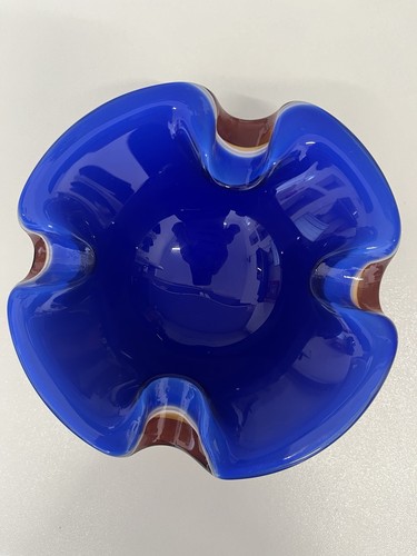 Murano art glass ashtray - murano,