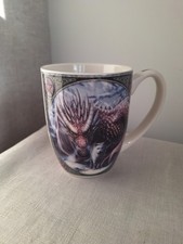 Puckator Lisa Parker Dragon & White Wolf Porcelain Tea/Coffee Mug - Pre-Owned