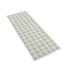1X Lego Base Plate 6X16 White