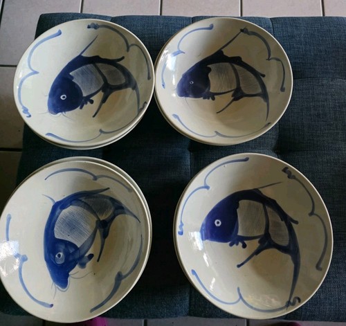 Vintage chinese koi fish - chinese, carp