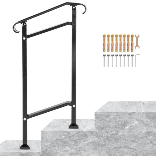 Outdoor stair railing - stair, railing,
