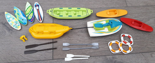 Playmobil kayaks jet ski - &,