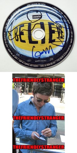 Noel gallagher signed - +2, oasis