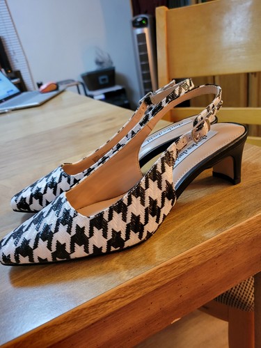 Nwob houndtooth print shallow - houndtooth,
