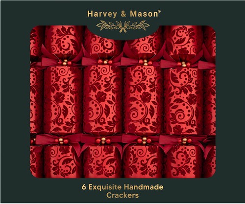 Exquisite red flocked extra - red,