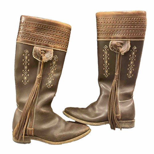 Ladies mid calf leather - calf,