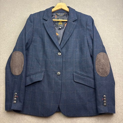 Joules tweed jacket navy - joules,